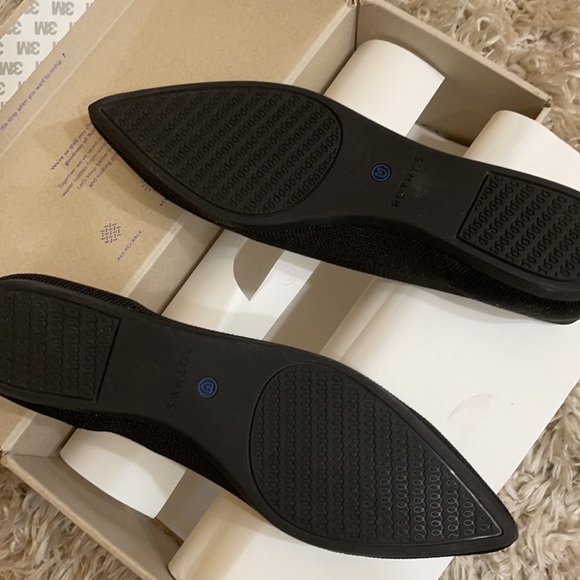 Rothy's Black Pointed Toe Flats - Picture 6 of 8